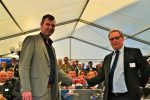 wethouder Pieter Kos van Den Helder (Rechts) Piet-Hein Kolff (Algemeen Directeur PoDH). Foto: PressOffshore.