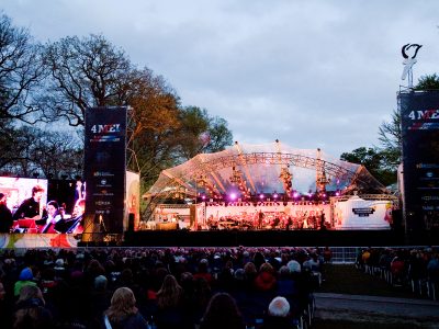 Herdenkingsconcert 4 mei Bevrijdingspop Haarlem Kennemer Jeugd Orkest o.l.v. Matthijs Broers, foto door Ewoud Koster Highress