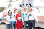 Kickoff 21 sept 12 Jo-Ann Hoogland. Siebe Meijer, Milou Frencken, Dennis van der Geest en Ilco van der Linden.