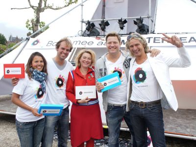Jo-Ann-Hoogland, Siebe-Meijer, Milou Frencken, Dennis van der Geest en Ilco van der Linde
