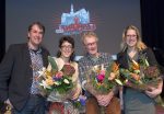 (vlnr) Martin West (Pre Wonen) Alice Taylor en Has Oushoorn (Mooizooi) Charlotte Kuijper (Samen Inc)
