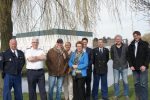 Groepsfoto SVO werkgroep met gemeente Heemskerk, brandweer, politie, parkmanagement IJmond, Ondernemersvereniging OHBU en Samen Veilig Ondernemen