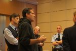 Hotelpersoneel volgt overvaltraining van Samen Veilig Ondernemen in Steigenberger Airport Hotel (foto door Pressrecord)
