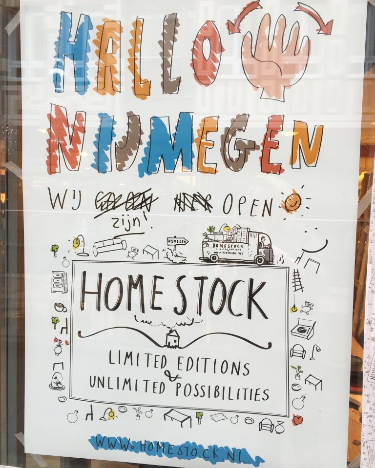 Derde Home Stock pop-up winkel geopend in Nijmegen