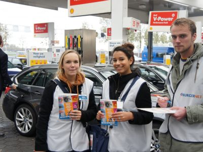 Werving Burgernet bij Tankstation Den Ruygenhoek (4) (Foto door Pressrecord PR)