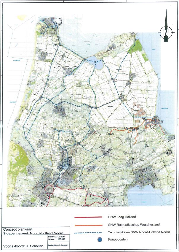 Provincie subsidieert realisatie 200 km lang sloepennetwerk in Noord-Holland