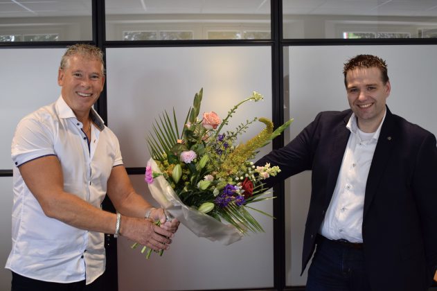 Links Eduard Craanen, eigenaar FlexGroup, rechts Jan van den Broek, eigenaar Workstead.