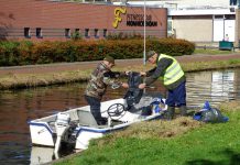 Inwoners gemeente Waterland steken handen uit de mouwen tijdens de World Cleanup Day op 19 september