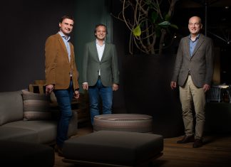 Nederlands familiebedrijf Borek trekt Belgische investeerder KeBeK aan ter ondersteuning van Europese groeistrategie vlnr: Ast Verbiest, Frank Bogaers, Floris Vansina.