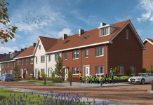 Eerste fase huurwoningen buitengebied Mortiere opgeleverd aan Groenwoningen Fonds van Credit Linked Beheer