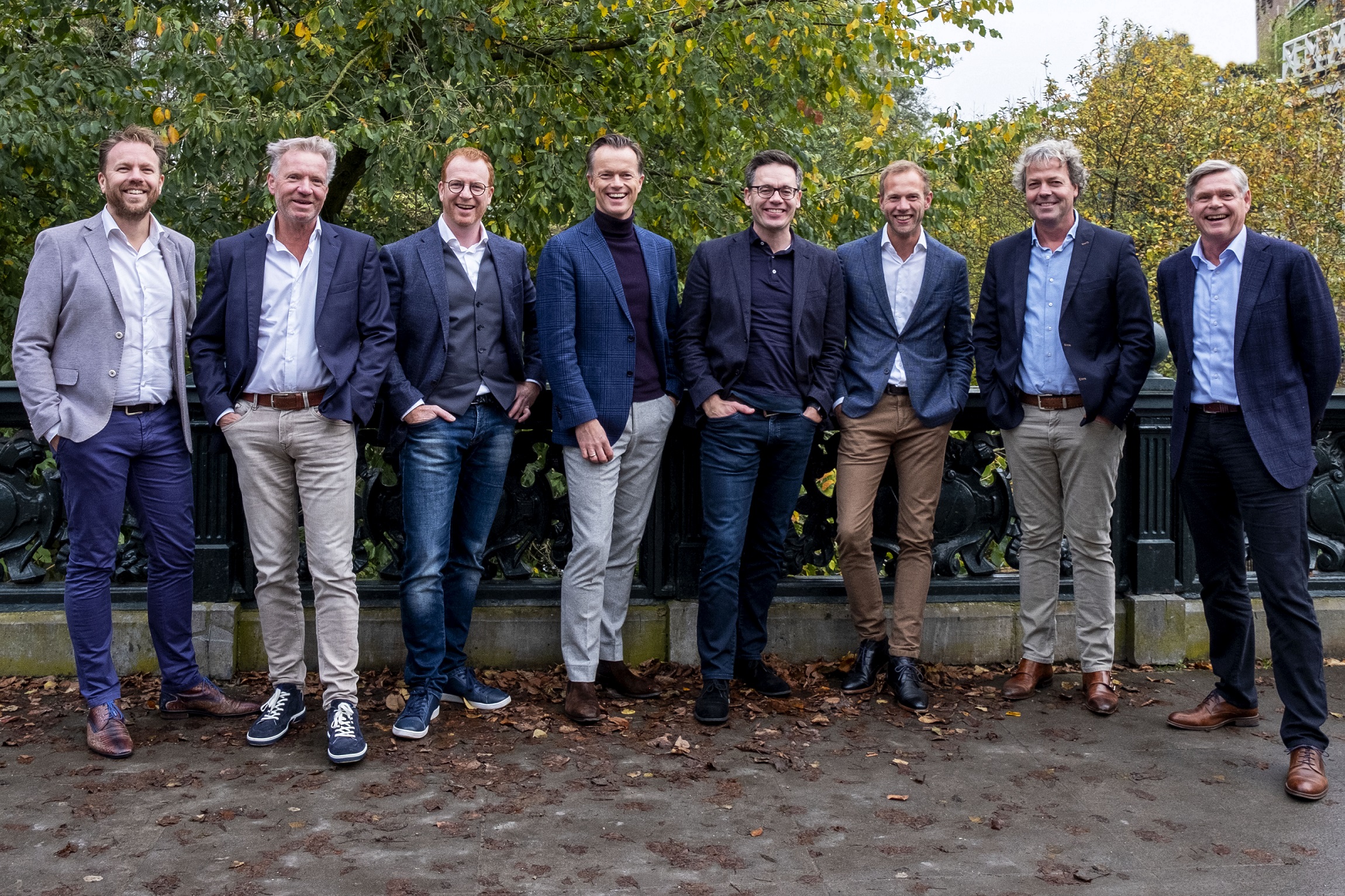 VLNR: Gerben Hoogwerff Kroon, Rob Winkel, Patrick Scherbeijn, Maarten van Montfoort, David Schaap, Jesse van Straaten, Mans Lejeune en Pieter Peletier.
