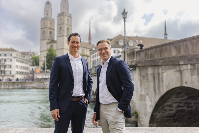 Marc Reinhardt (left) and Tim van der Meer.