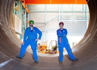 Covebo levert en traint specialisten voor nieuwe windmolenfunderingsfabriek van Sif op Tweede Maasvlakte Sif vakkrachten
