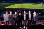 Personen op de foto van links naar rechts: Sven Konijn (ML), Dave Kooij (ML), Robert Gjini (SMG), Lilian de Leeuw (Stadion Feijenoord), François Moelands (Techno), Bernard Gerritsma (SMG) en Quincy van Duivenbode (Techno)
