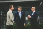 vlnr: Niek Derks, Dino Bendeković en Tom Beltman
