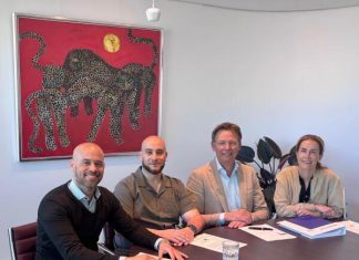 Home of Synergy breidt uit naar zorg- en publieke sector met overname Magic Match en Public Match Vlnr: Mark van Zwieten - Younes Maanach - Jelle Bultsma - Monique Schuurmans.